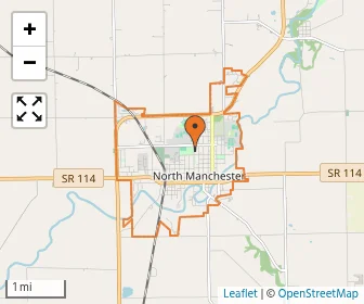 Area schools map